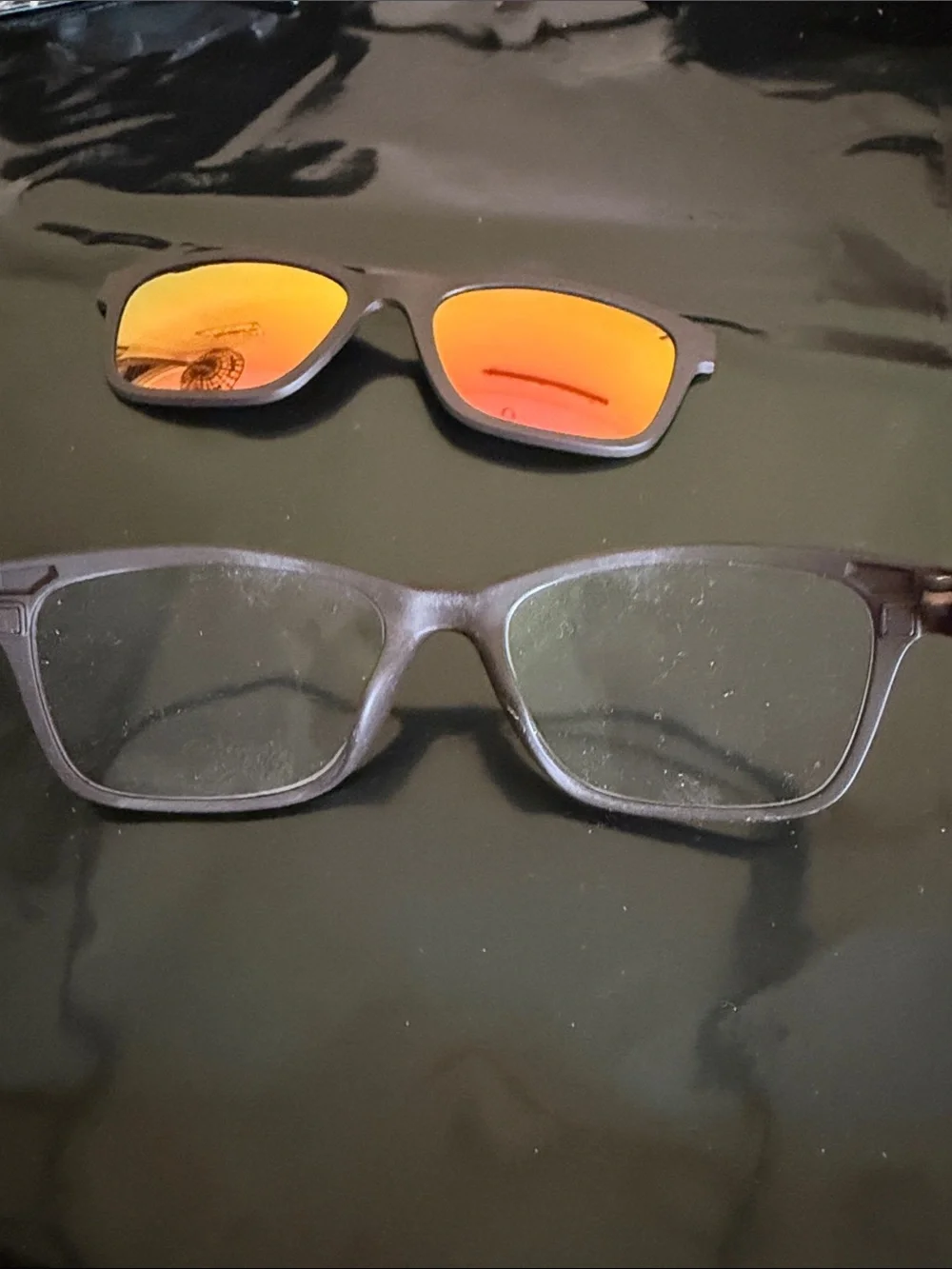 Women's Matte Brown Sunglasses with Magnet Sunnies